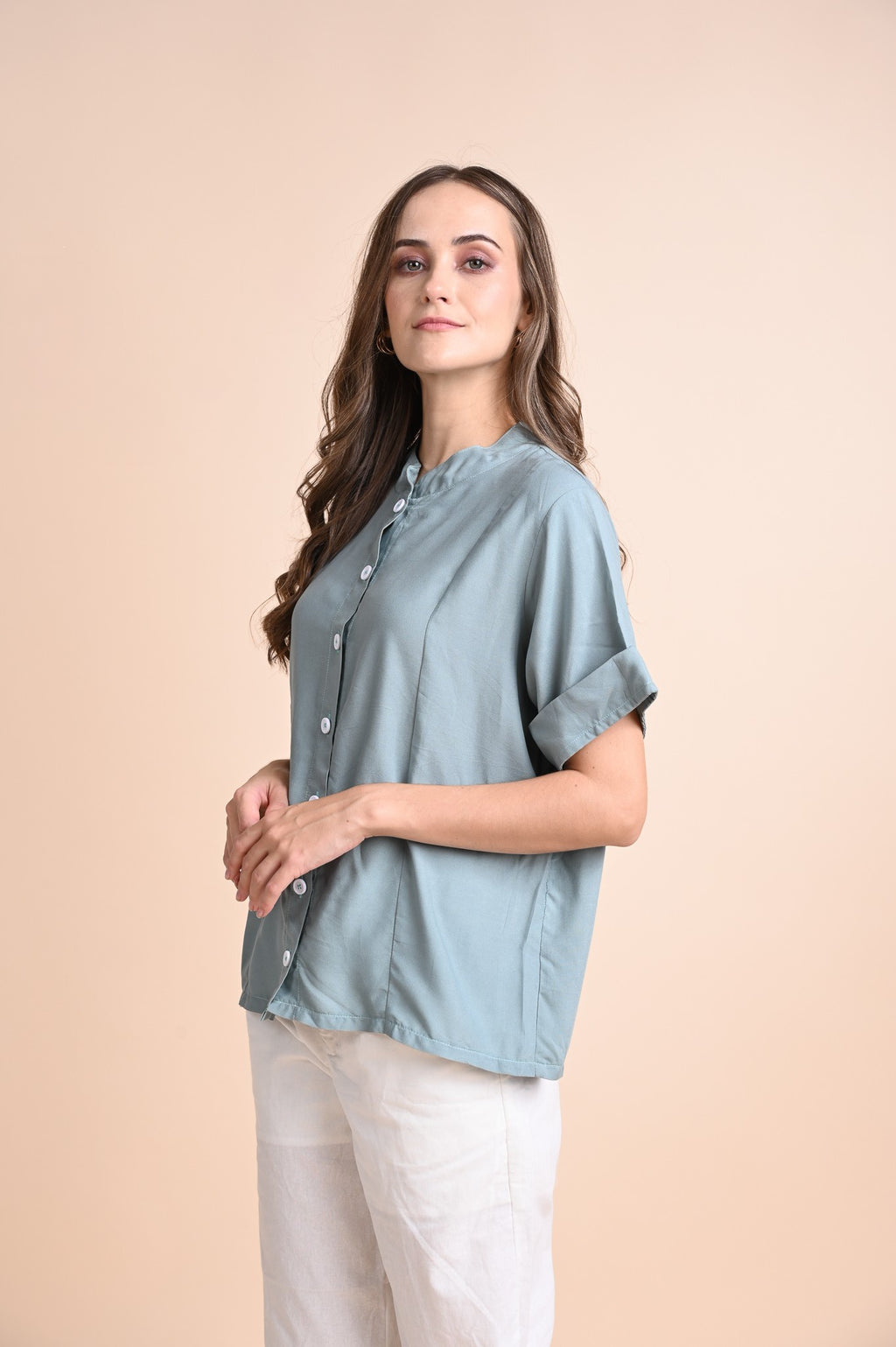 Blue: Evelyn Top