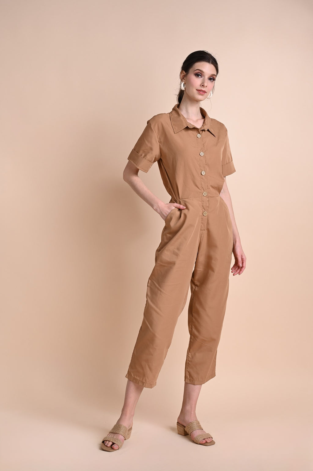 Neutral Jumpsuits: Elizabeth