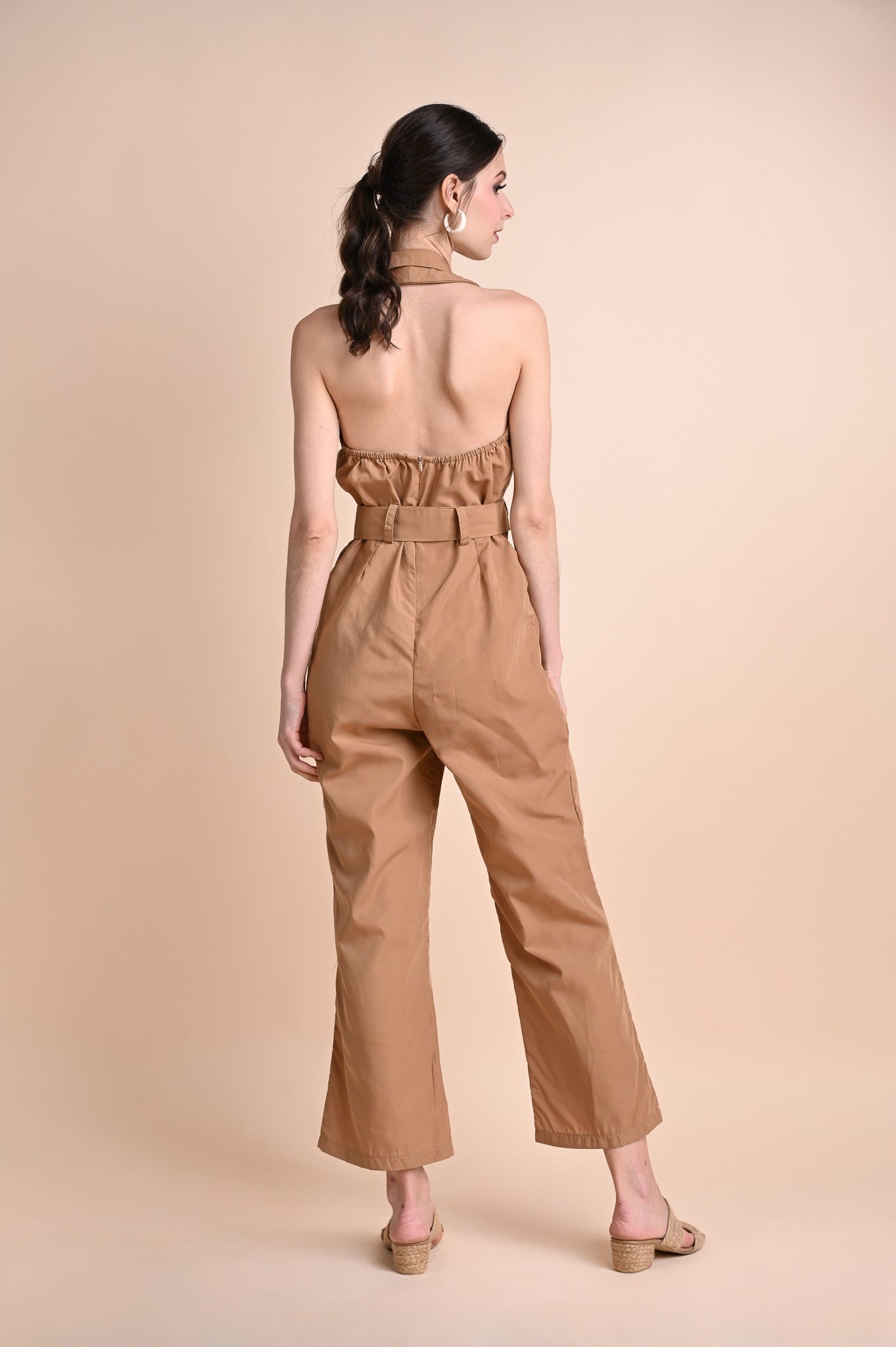Khaki: Quetzalli Jumpsuit