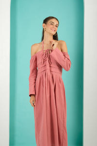 Jenny Premium Breastfeeding Dress: Bella Pleated Dress