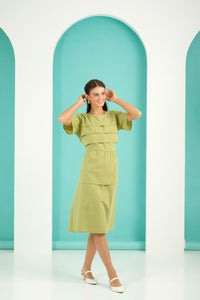 Jenny Premium Breastfeeding Dress: Briana Wrap Dress