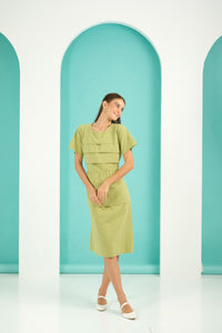 Jenny Premium Breastfeeding Dress: Briana Wrap Dress