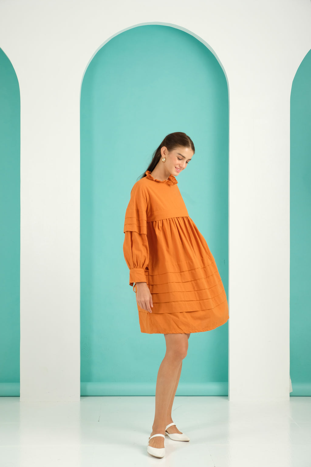 Jenny Premium Breastfeeding Dress: Blair Shift Dress