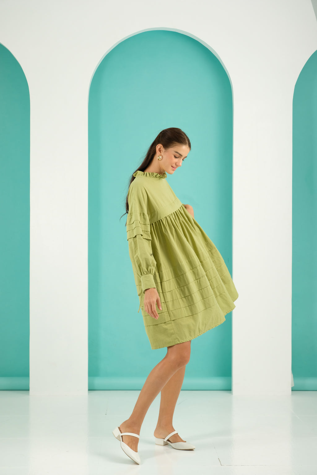 Jenny Premium Breastfeeding Dress: Blair Shift Dress