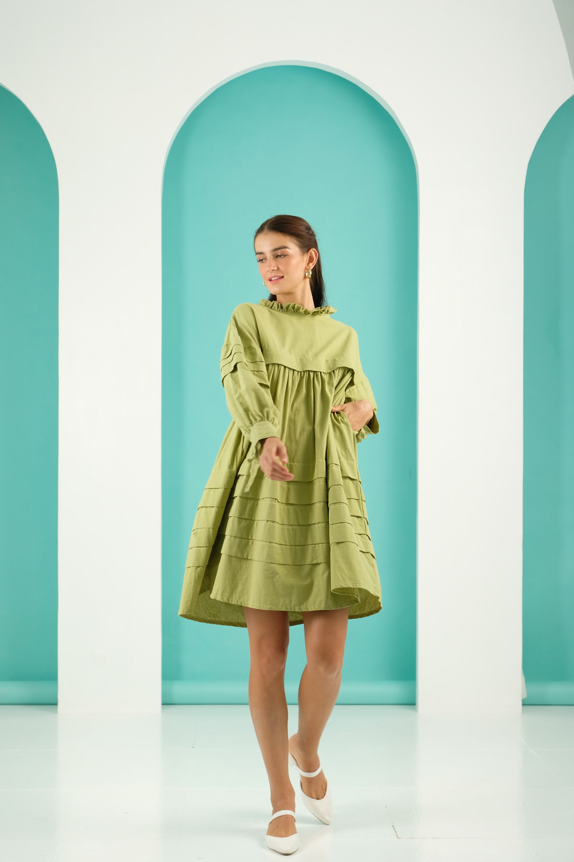 Jenny Premium Breastfeeding Dress: Blair Shift Dress