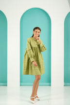 Jenny Premium Breastfeeding Dress: Blair Shift Dress