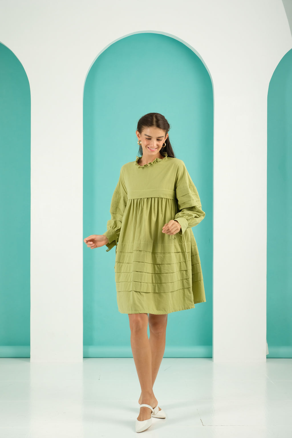 Jenny Premium Breastfeeding Dress: Blair Shift Dress