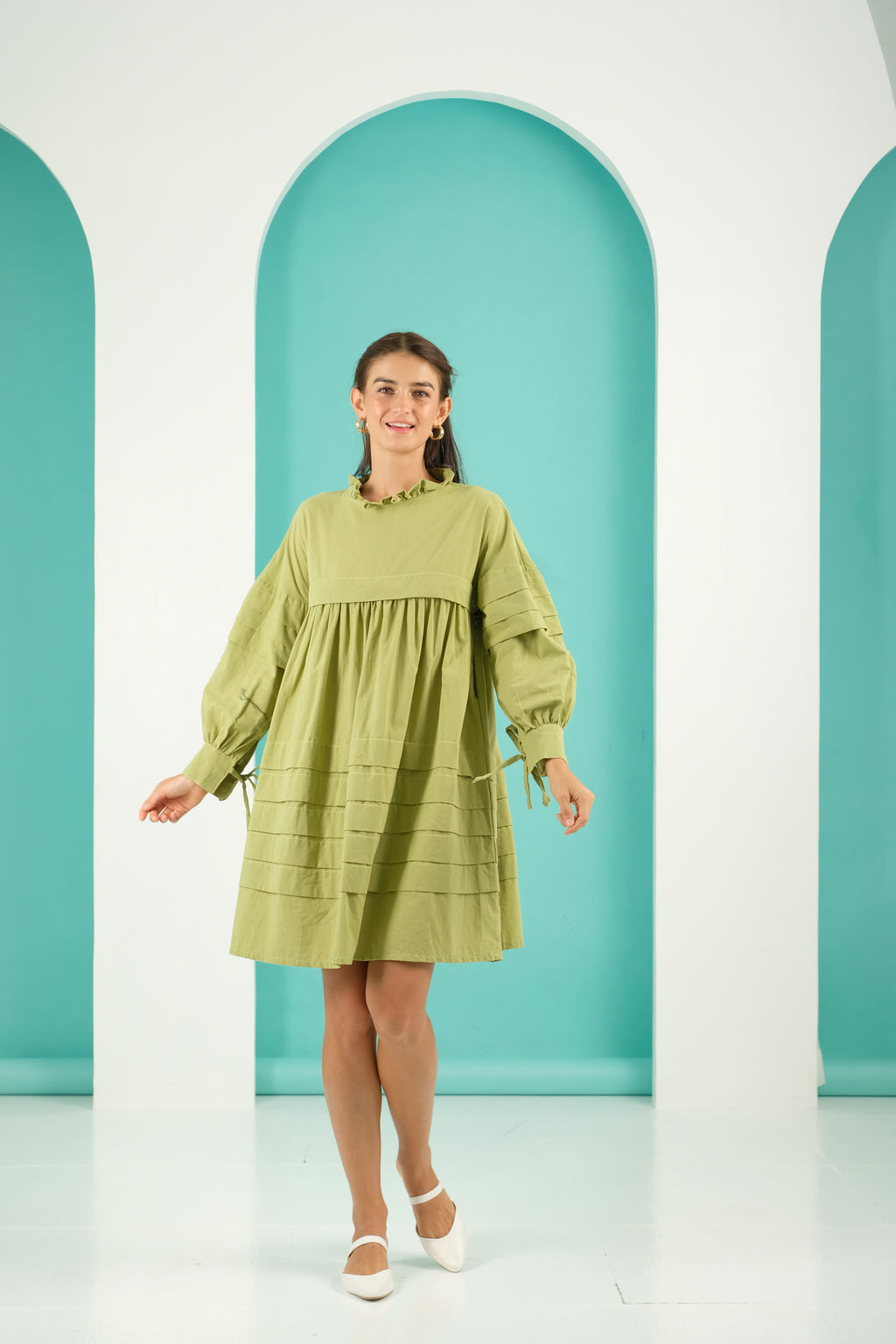 Jenny Premium Breastfeeding Dress: Blair Shift Dress