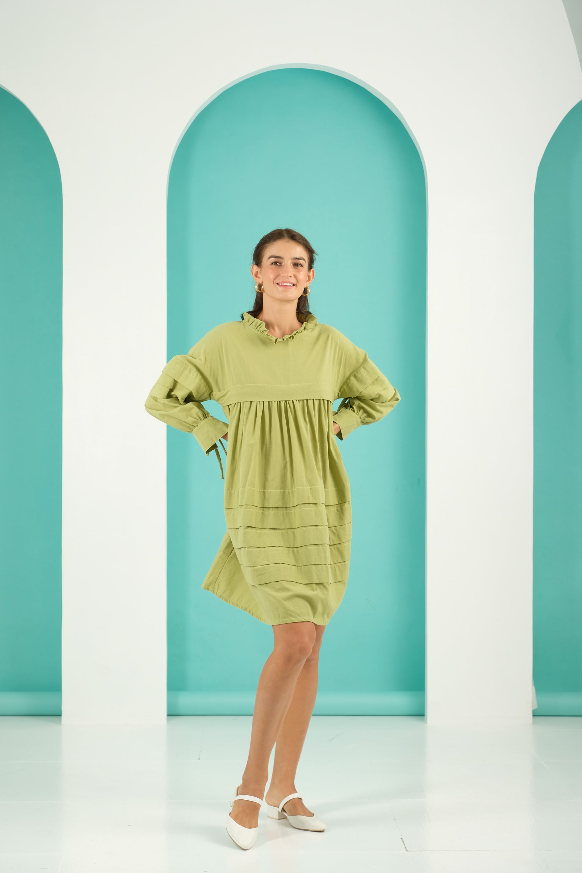 Jenny Premium Breastfeeding Dress: Blair Shift Dress