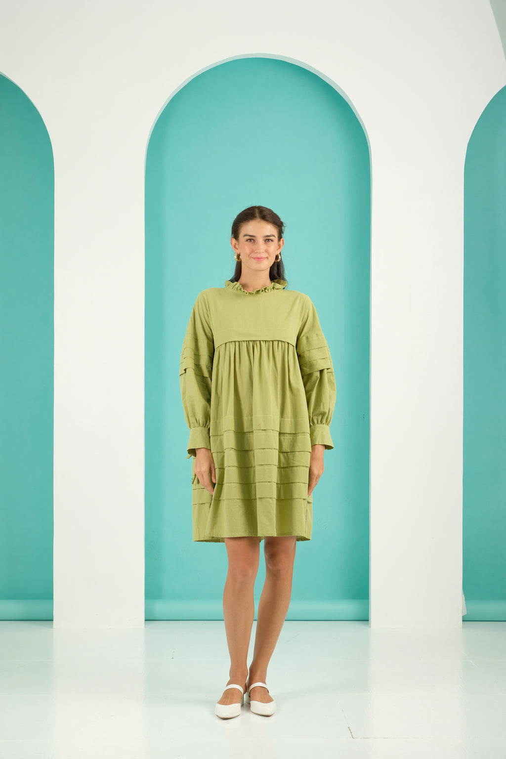 Jenny Premium Breastfeeding Dress: Blair Shift Dress