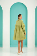 Jenny Premium Breastfeeding Dress: Blair Shift Dress