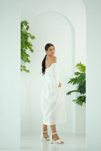 Jenny Premium Breastfeeding Dress: Bella Pleated Dress