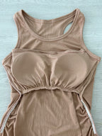 Ribbed Cotton Breastfeeding Sando