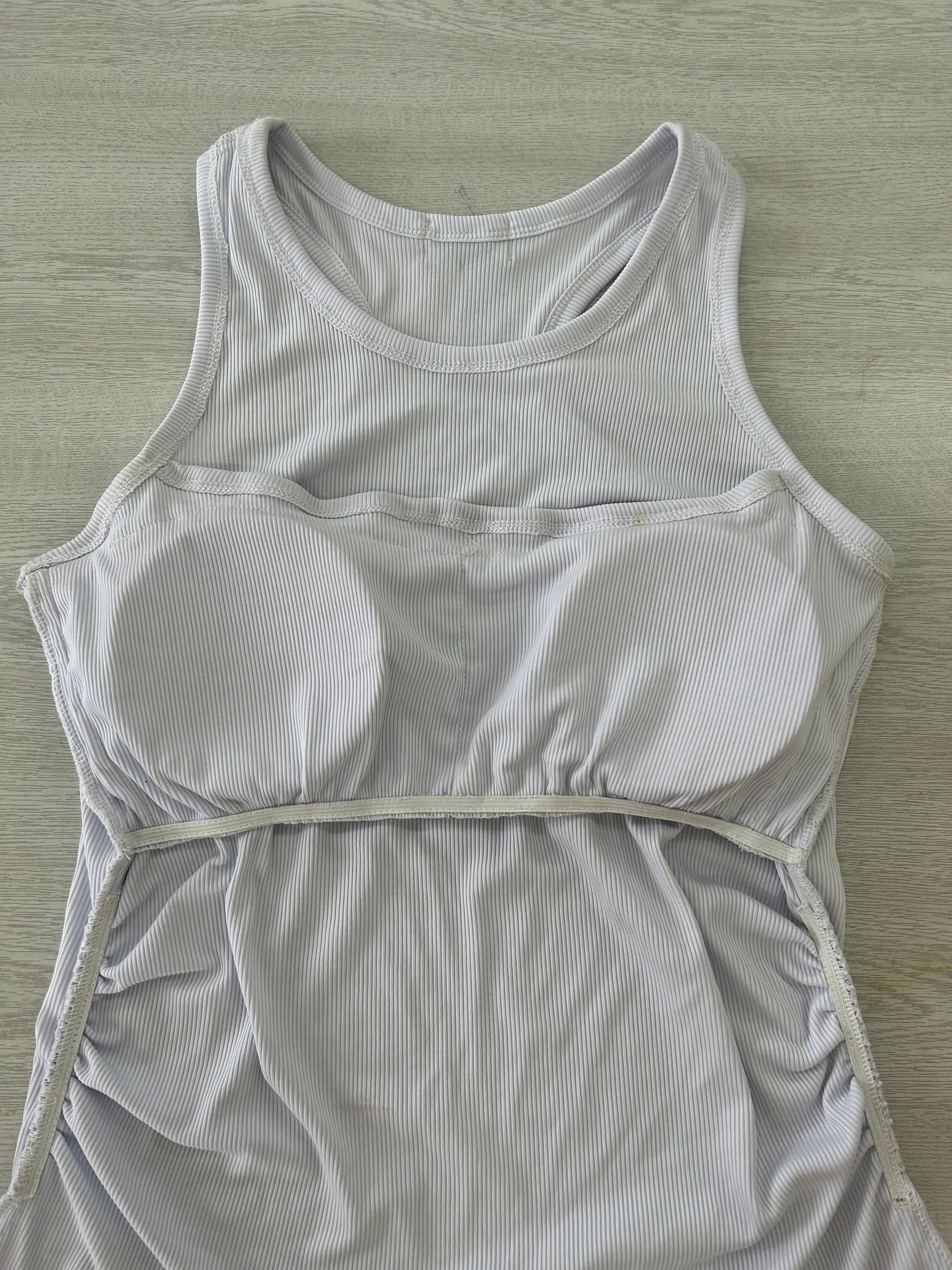 Ribbed Cotton Breastfeeding Sando