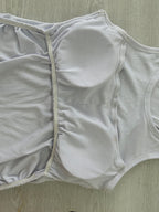 Ribbed Cotton Breastfeeding Sando