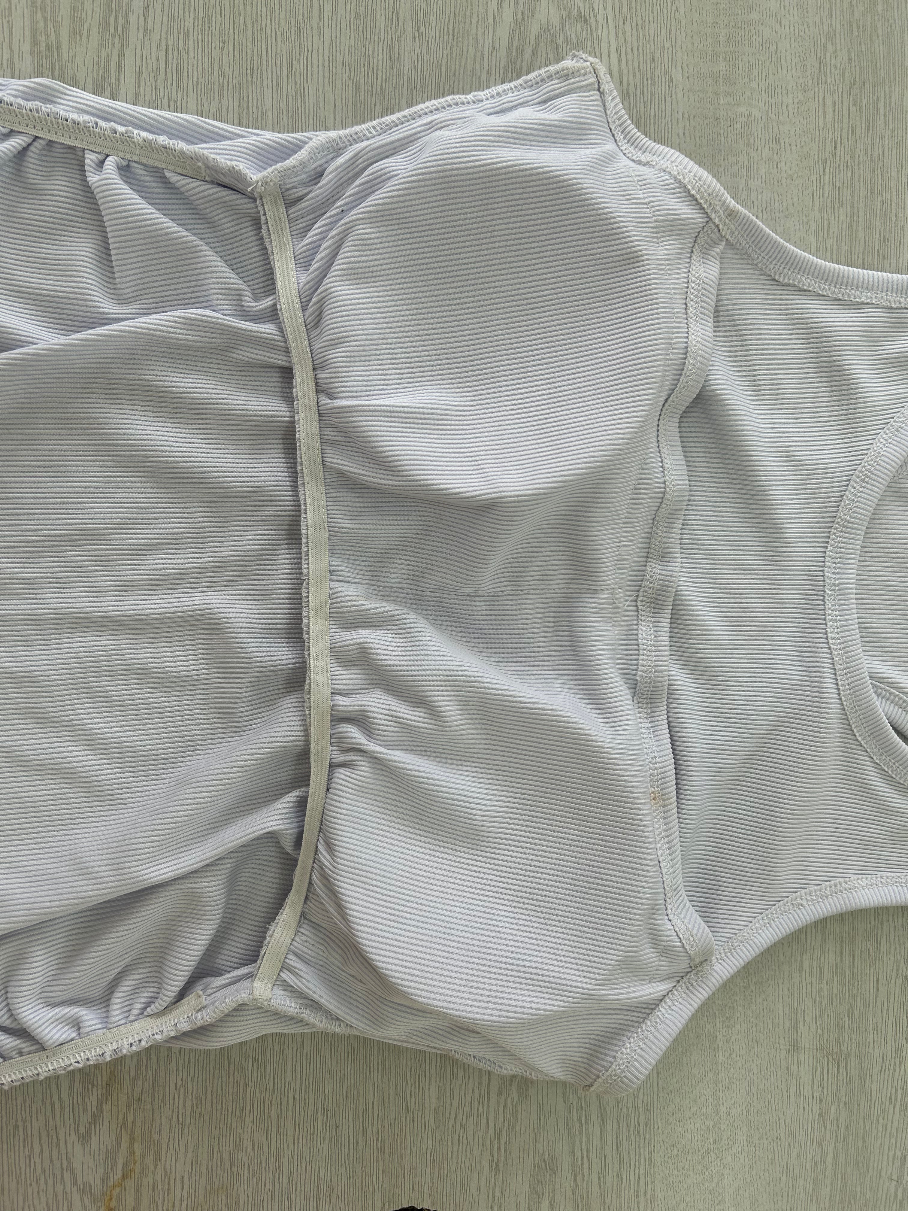 Ribbed Cotton Breastfeeding Sando