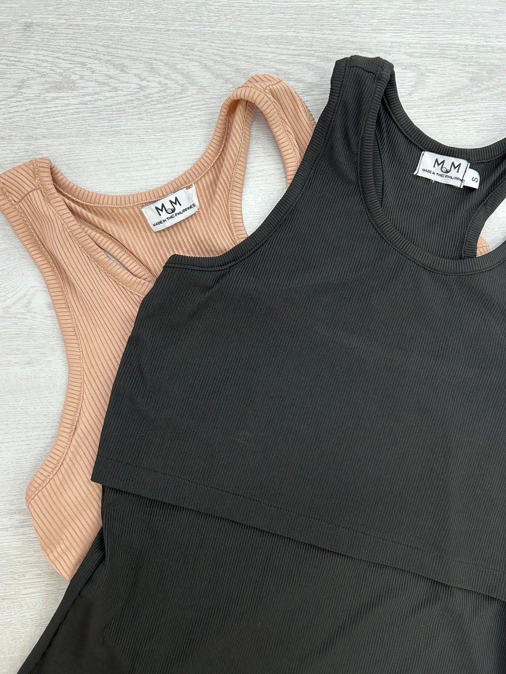 Ribbed Cotton Breastfeeding Sando