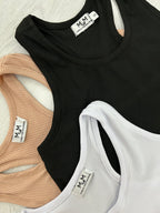 Ribbed Cotton Breastfeeding Sando