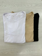 Basic Cotton Stretch Breastfeeding Shirt