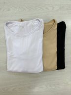 Basic Cotton Stretch Breastfeeding Shirt