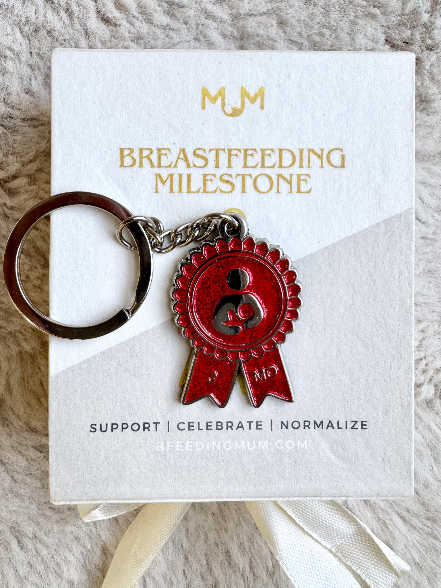 Breastfeeding Milestone Keychain