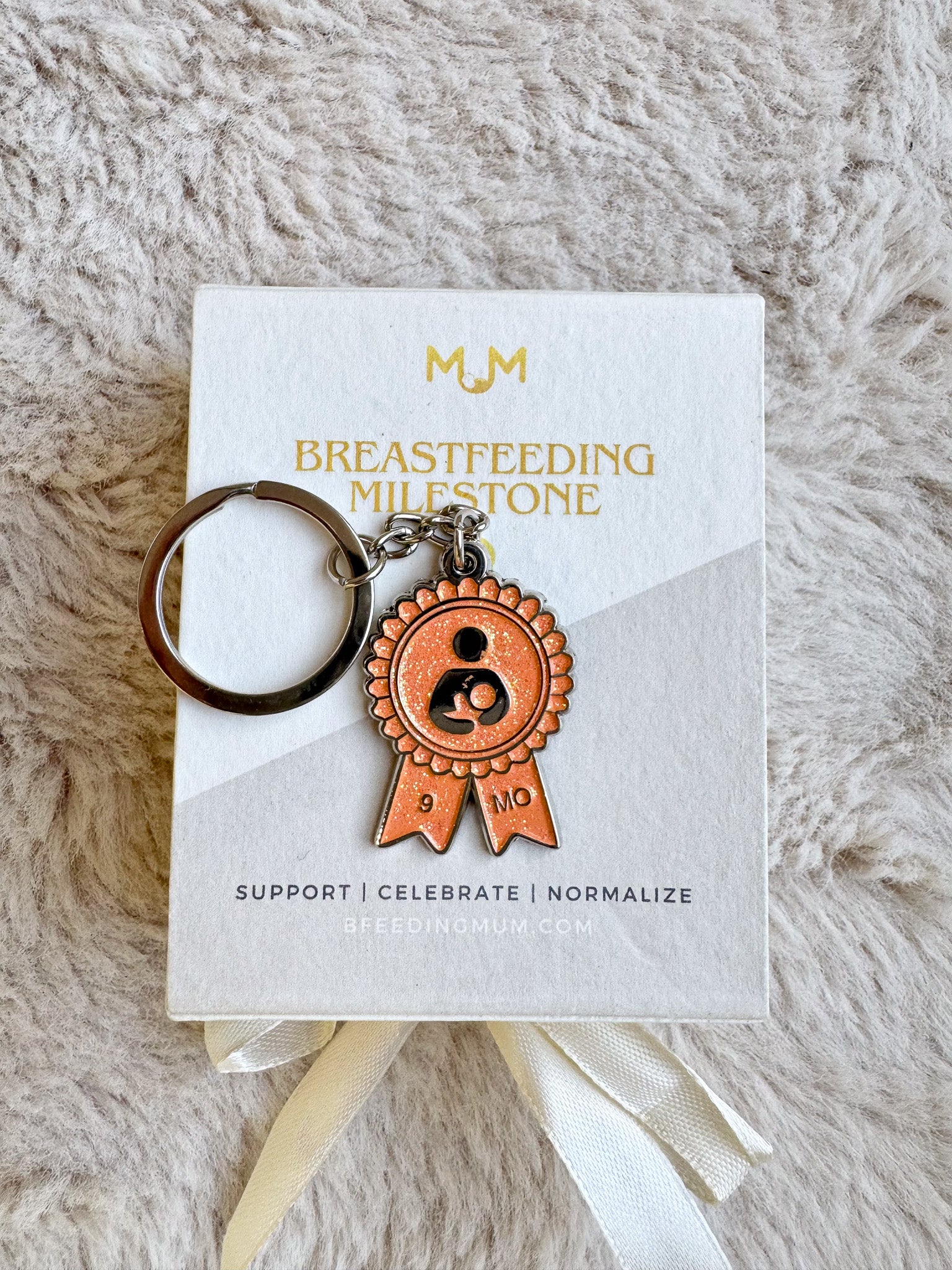 Breastfeeding Milestone Keychain
