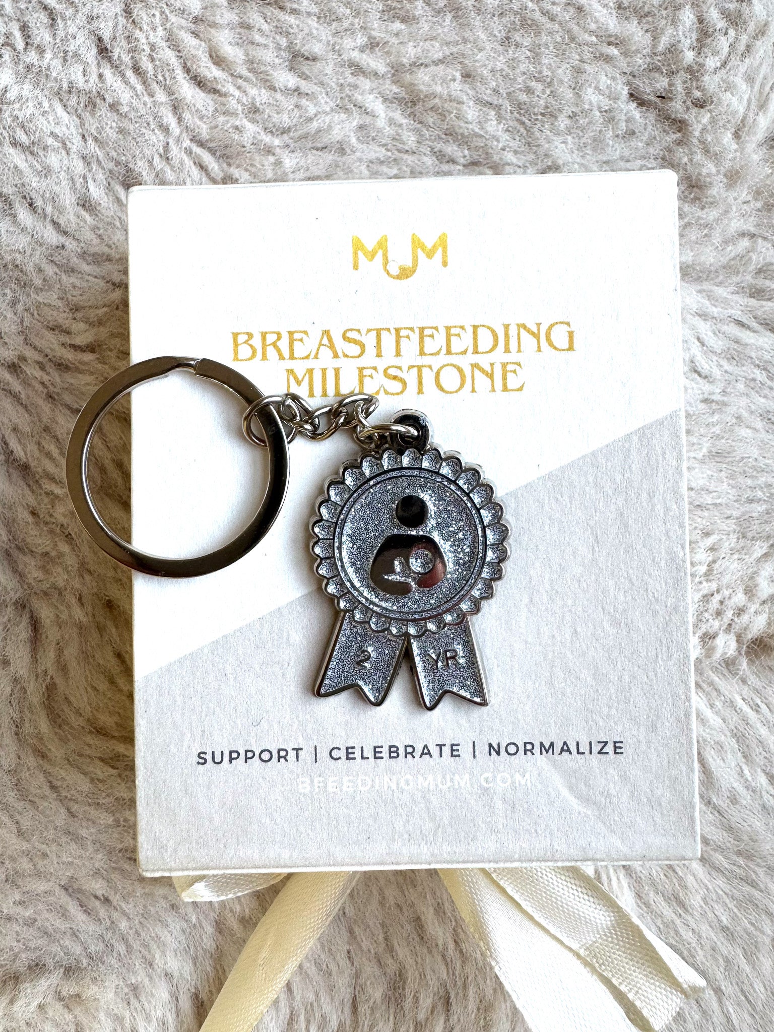 Breastfeeding Milestone Keychain