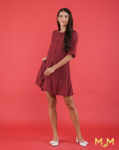 Polka 2: Nyssa Buttoned Dress