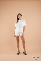 Tops: Evelyn Buttoned Top