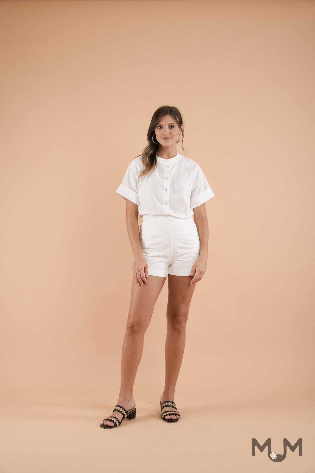 Tops: Evelyn Buttoned Top