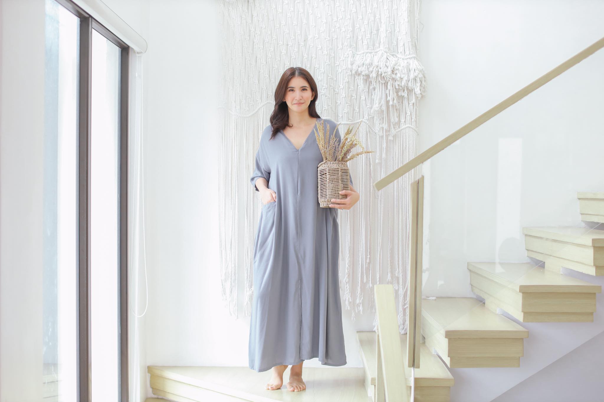 MUM x RPB: Francesca Vneck Dress