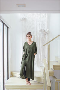 MUM x RPB: Francesca Vneck Dress