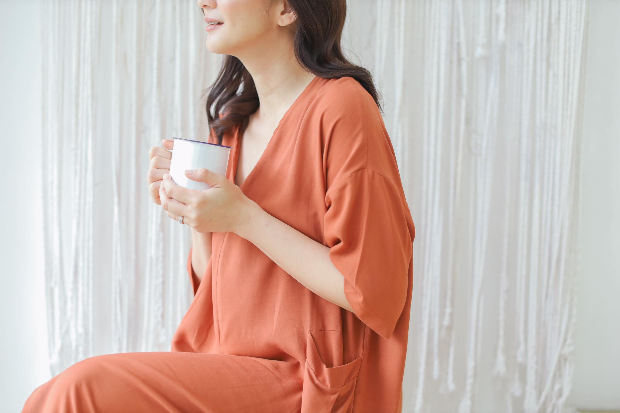 MUM x RPB: Francesca Vneck Dress