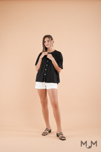 Tops: Ella Buttoned Top