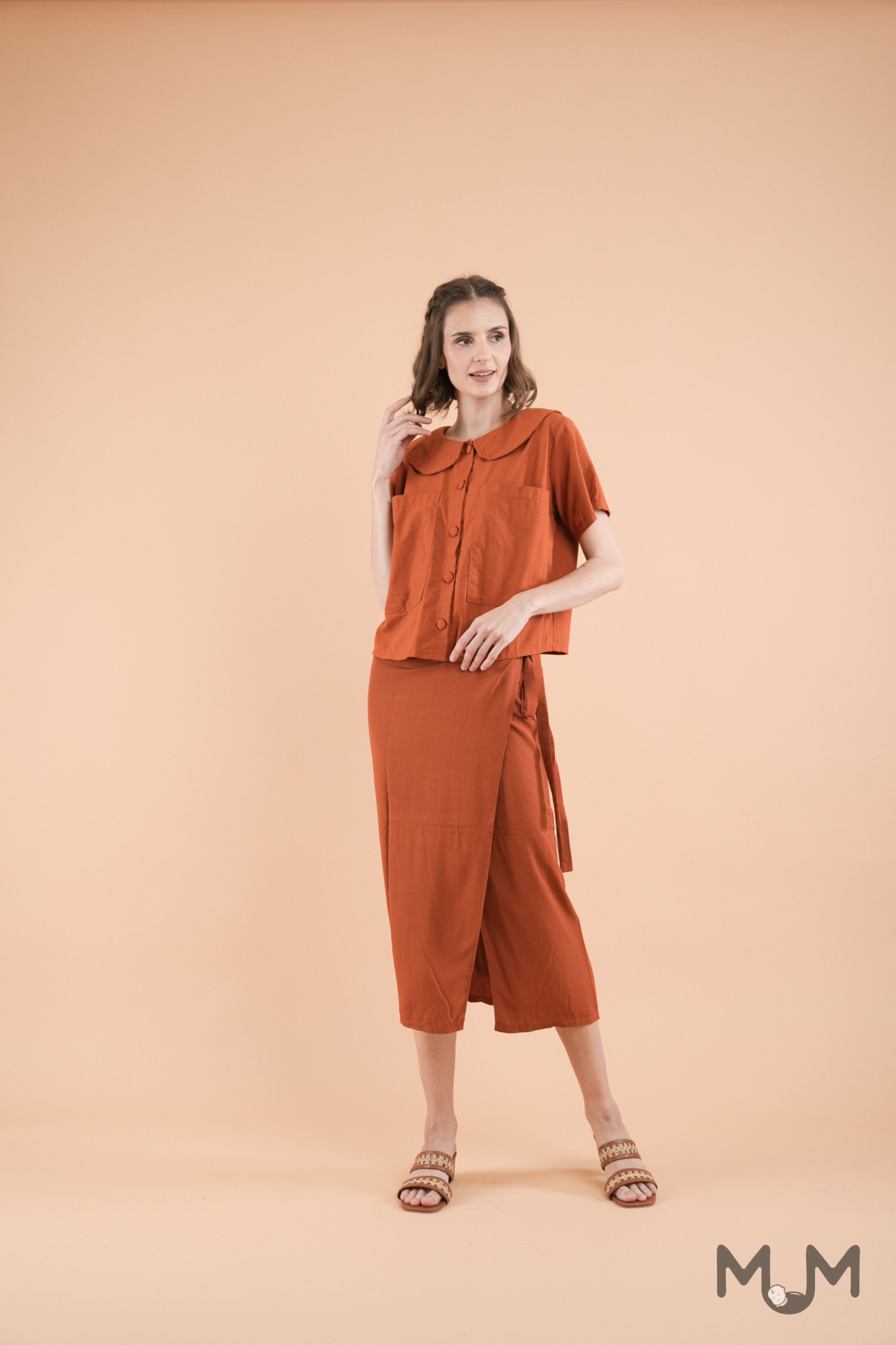 Tops: Sofia Collared Top
