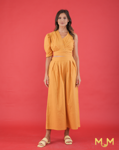 MUM Holidays: Mint Asymmetric Top and Pants Set