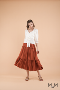 Bottoms: Amite Tiered Pants
