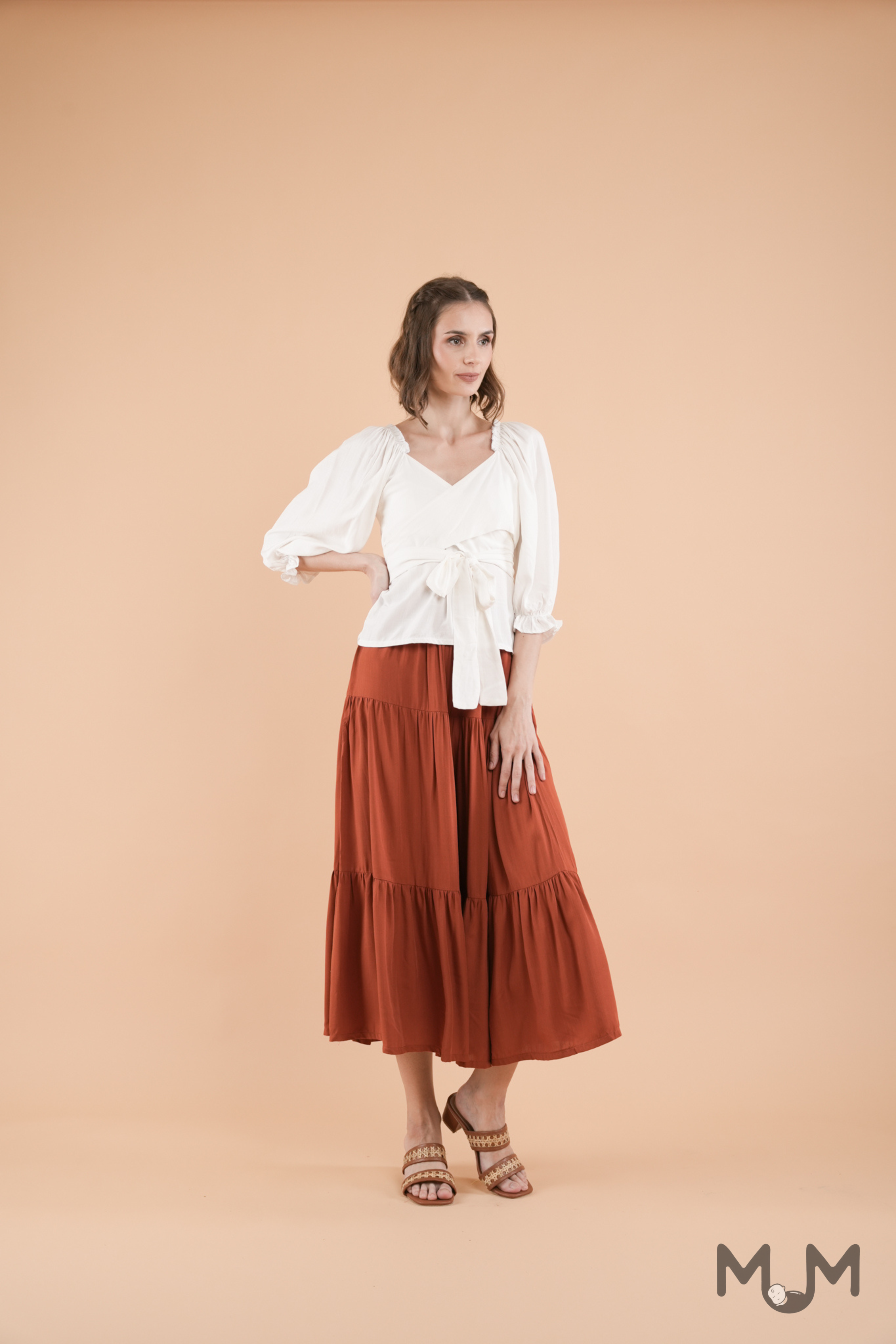 Bottoms: Amite Tiered Pants