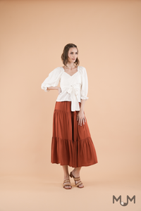 Bottoms: Amite Tiered Pants