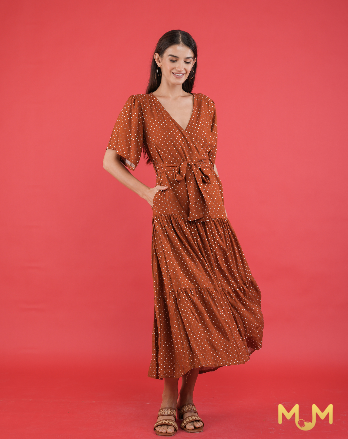 Polka 2: Anastasia Wrap Dress