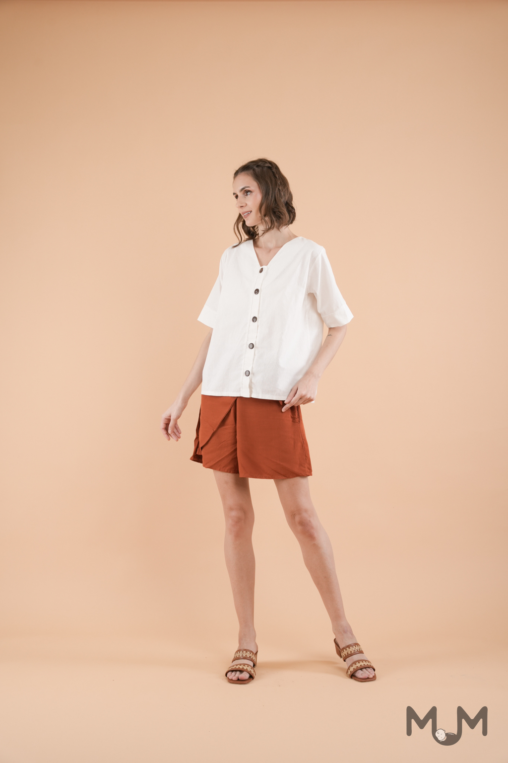 Tops: Ellie Buttoned Top