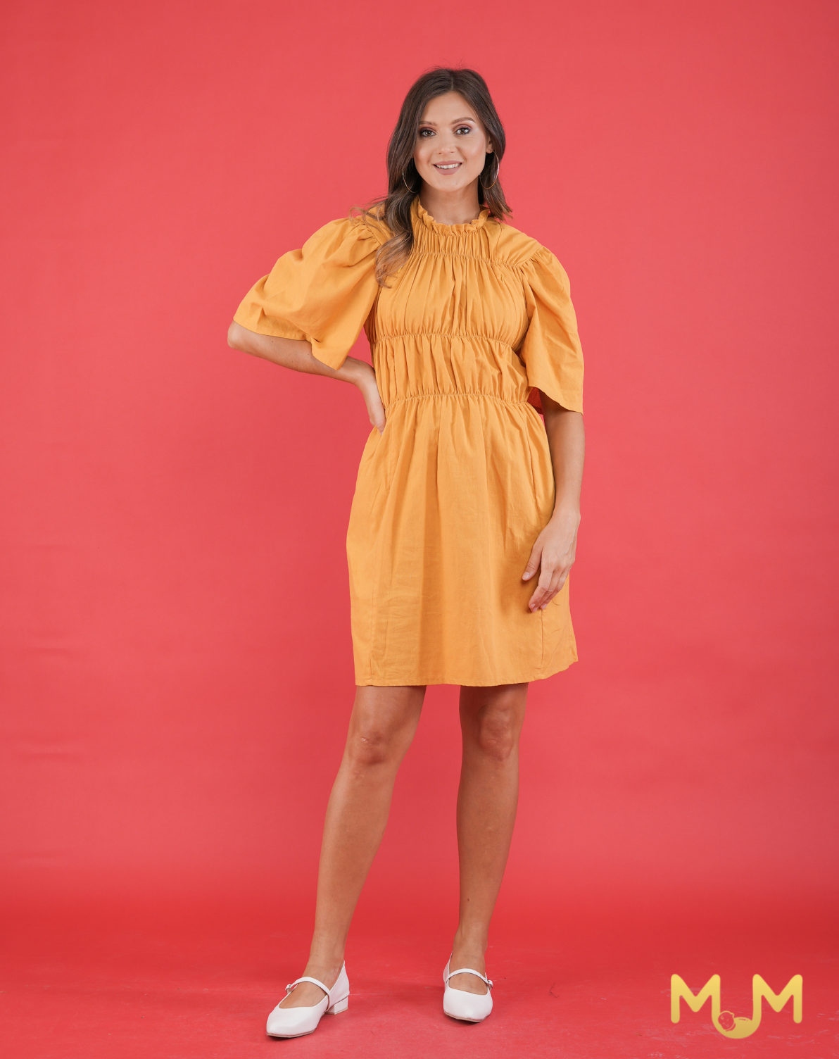 MUM Holidays: Valkenburg Smocked Mini Dress