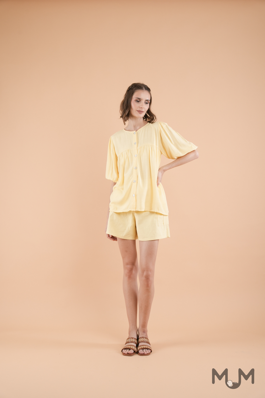 Tops: Ella Buttoned Top