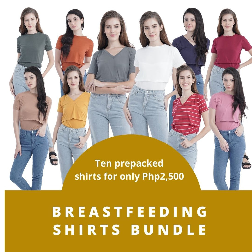 Bfeeding shirts bundle