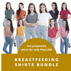 Bfeeding shirts bundle