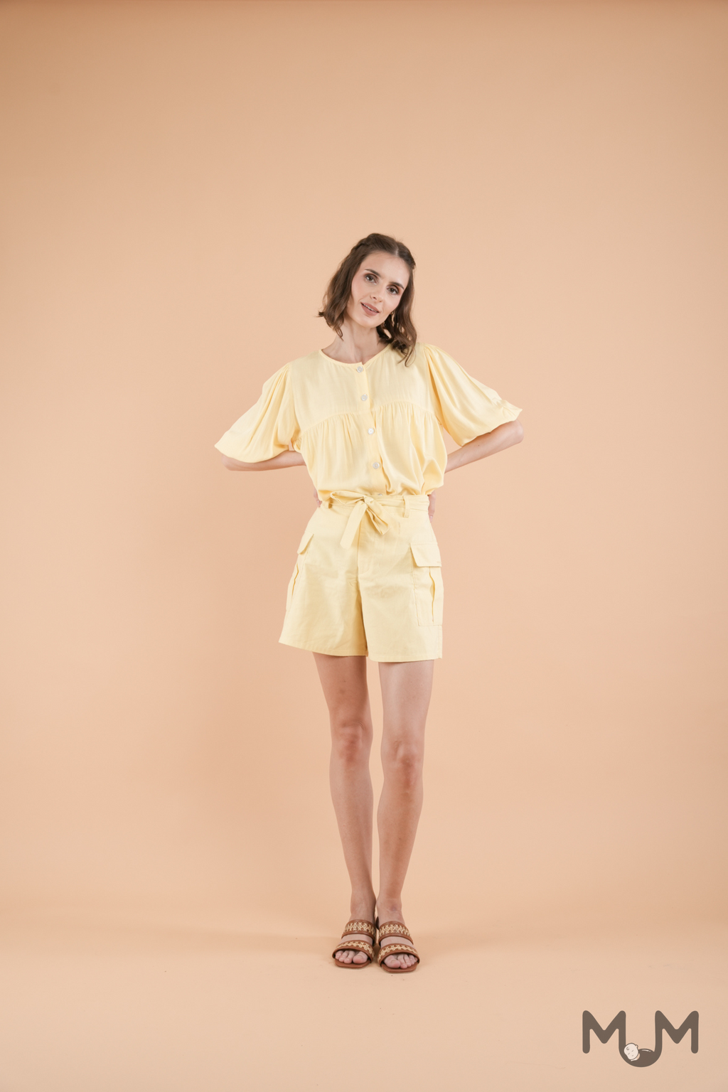 Tops: Ella Buttoned Top