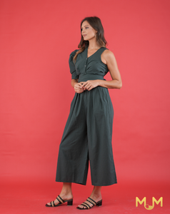 MUM Holidays: Mint Asymmetric Top and Pants Set