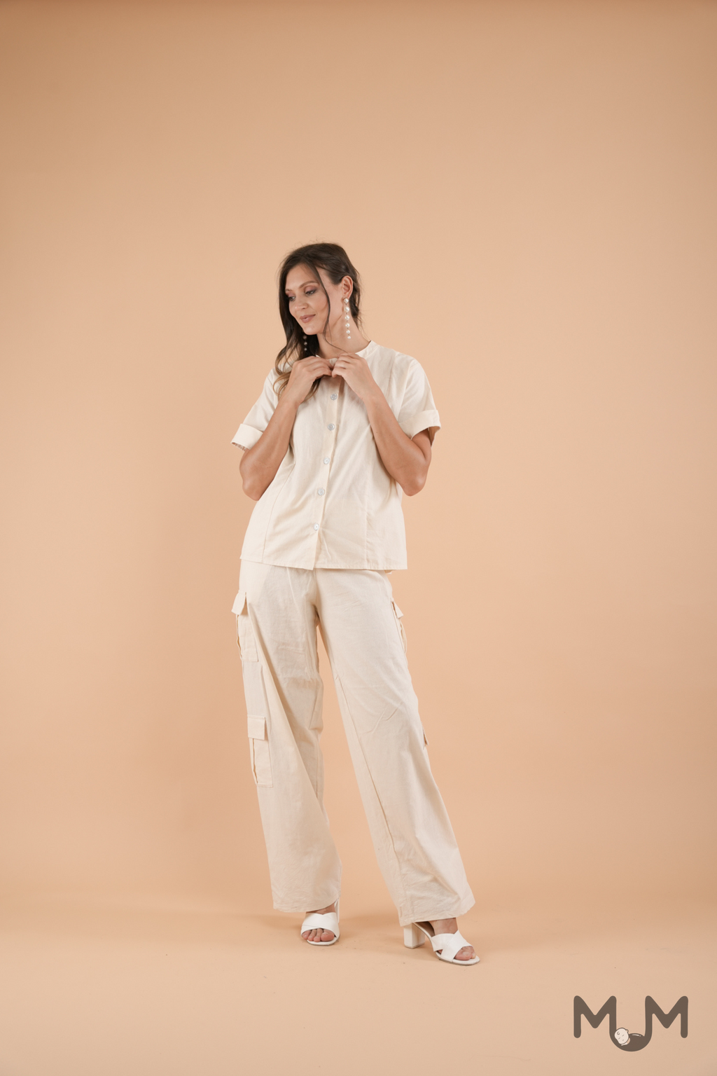 Tops: Evelyn Buttoned Top