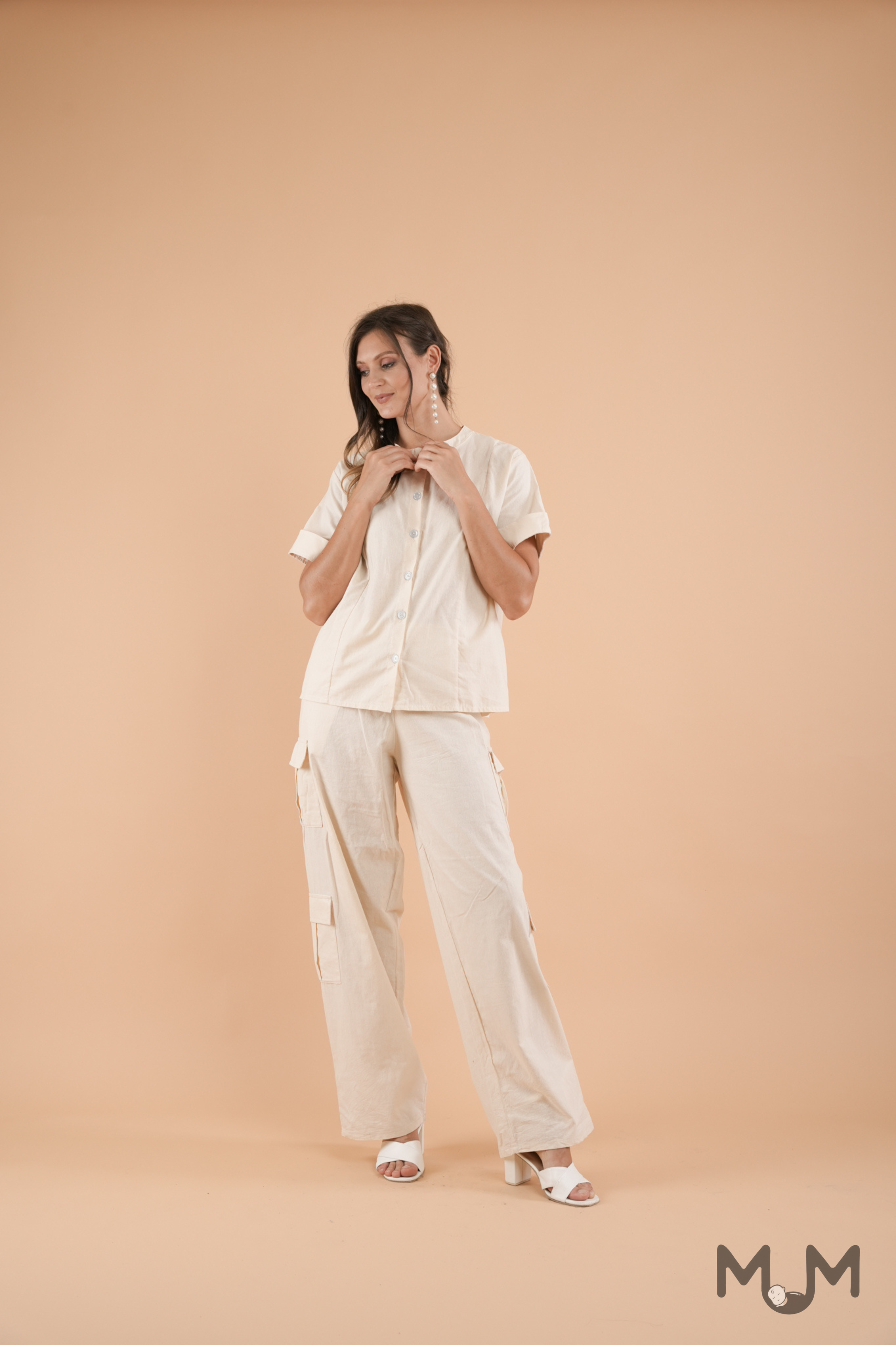 Tops: Evelyn Buttoned Top