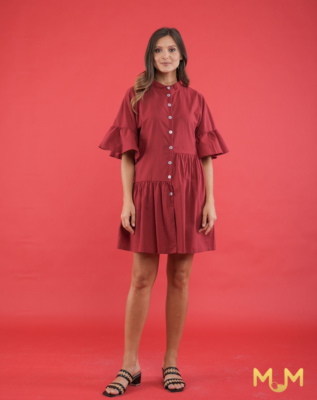 MUM Holidays: Salzburg Buttoned Dress